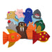 Juego de 10 Títeres Digitales Animales del Mar - Educatodo material didáctico y juegos educativos - Educatodo