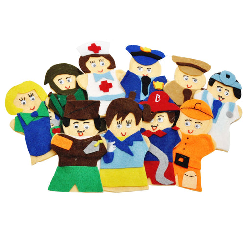 Juego de 10 Títeres Digitales Servidores Públicos - Educatodo material didáctico y juegos educativos - Educatodo