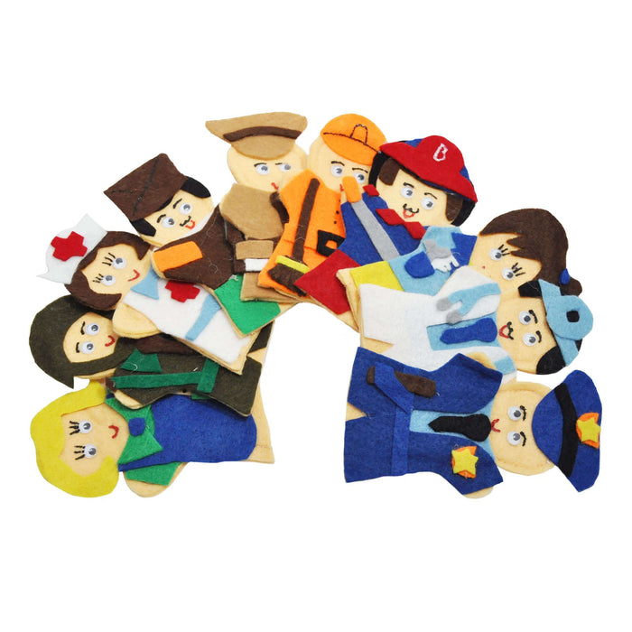 Juego de 10 Títeres Digitales Servidores Públicos - Educatodo material didáctico y juegos educativos - Educatodo