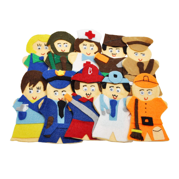 Juego de 10 Títeres Digitales Servidores Públicos - Educatodo material didáctico y juegos educativos - Educatodo