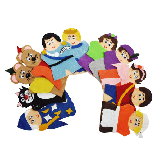 Juego de 11 Títeres Digitales La Cenicienta - Educatodo material didáctico y juegos educativos - Educatodo