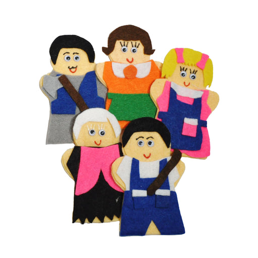 Juego de 5 Títeres Digitales Hansel y Grethel - Educatodo material didáctico y juegos educativos - Educatodo