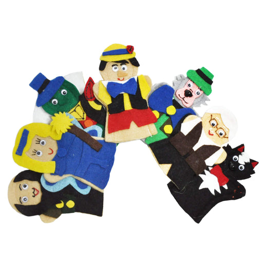 Juego de 7 Títeres Digitales Pinocho - Educatodo material didáctico y juegos educativos - Educatodo