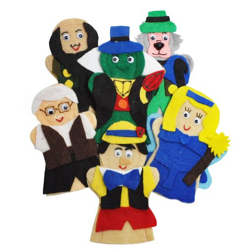 Juego de 7 Títeres Digitales Pinocho - Educatodo material didáctico y juegos educativos - Educatodo