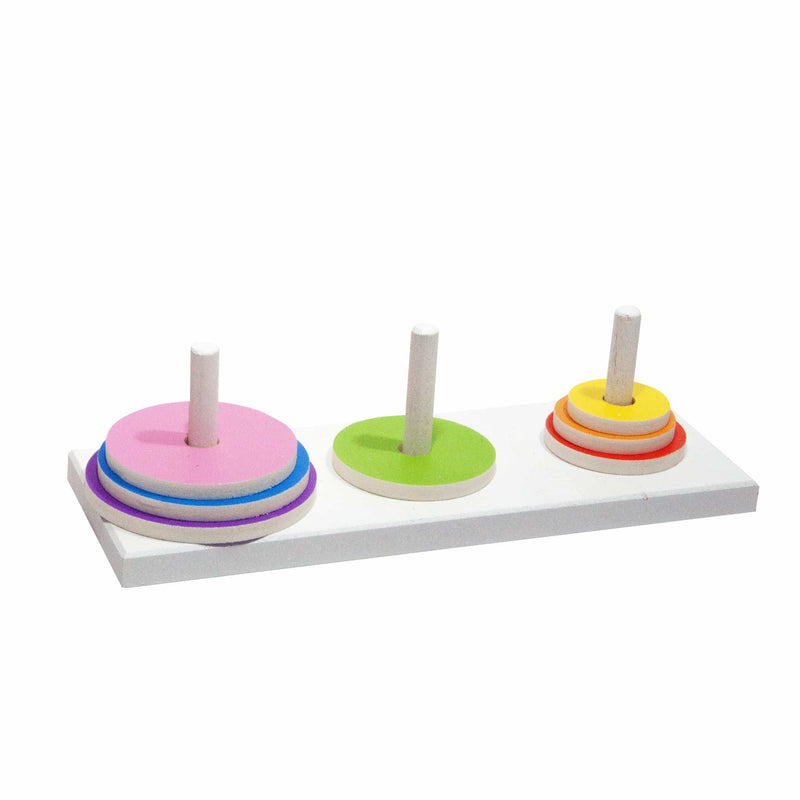 Torre de Hanoi - Educatodo material didáctico y juegos educativos - Educatodo