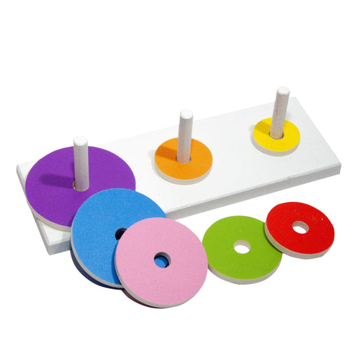 Torre de Hanoi - Educatodo material didáctico y juegos educativos - Educatodo