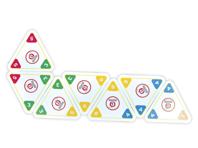 Tridomino Básico de Números - Educatodo material didáctico y juegos educativos - Educatodo