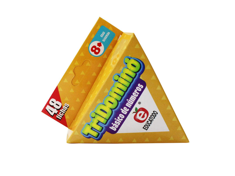 Tridomino Básico de Números - Educatodo material didáctico y juegos educativos - Educatodo