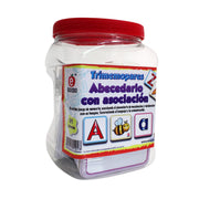 Trimemopares Abecedario con Asociación C/81 Piezas - Educatodo material didáctico y juegos educativos - Educatodo